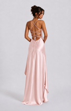 Babyboo Samira Maxi Dress  -Różowy