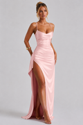 Babyboo Helen Maxi Dress  - Różowy