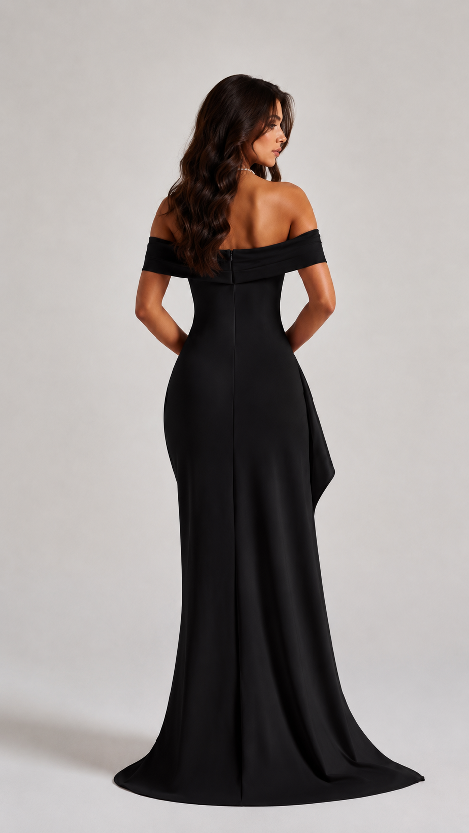 Babyboo Natalia Maxi Dress  - Czarny