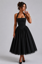 Babyboo Cressida Midi Dress  - Czarny