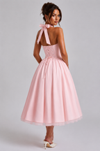Babyboo Cressida Midi Dress  - Różowy