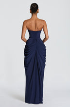 Cyra Maxi Dress - grantowy