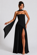 Babyboo Maliyah Maxi Dress - Czarny