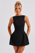 Babyboo Alana Mini Dress - Czarny