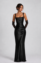 Babyboo Weronika Dress Maxi - czarny