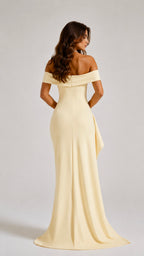 Babyboo Natalia Maxi Dress  - Żółty