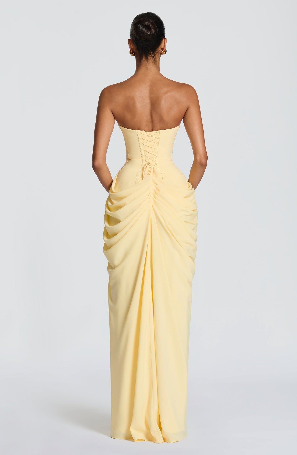 Cyra Maxi Dress - żółty