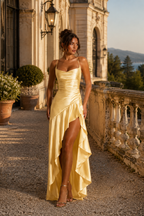 Samira Maxi Dress  -Żółty