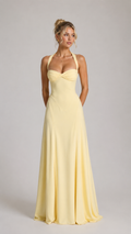 Babyboo Rihanna Maxi Dress  - Żółty