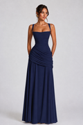 Babyboo Serena Maxi Dress  - Granatowy