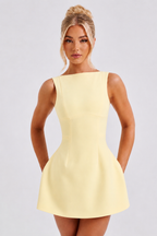 Babyboo Alana Mini Dress - Żółty