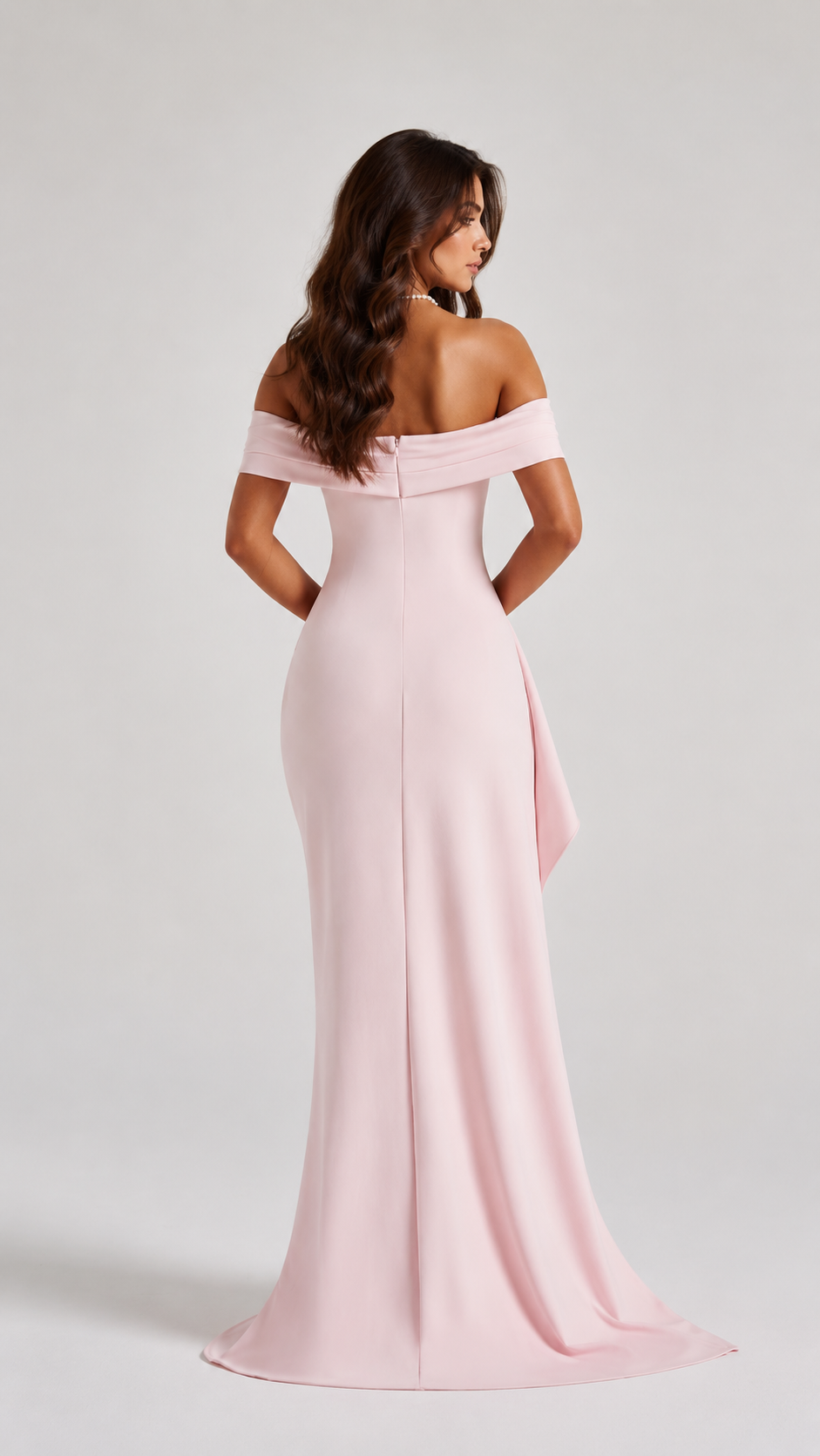 Babyboo Natalia Maxi Dress  - Różowy