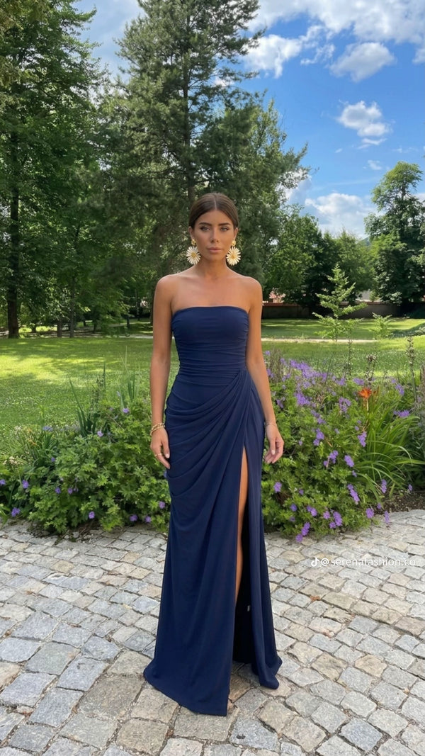 Cyra Maxi Dress - grantowy